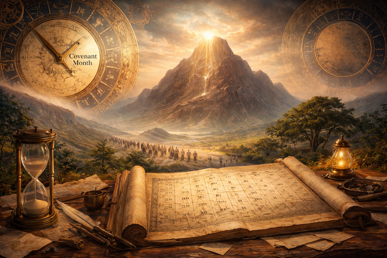 Counted Days and the Month of Covenant